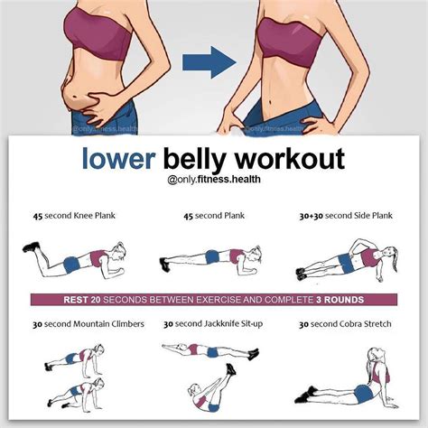 Fitness Guide On Instagram Lower Belly Workout The Perfect Exercises To Create Flat Abs