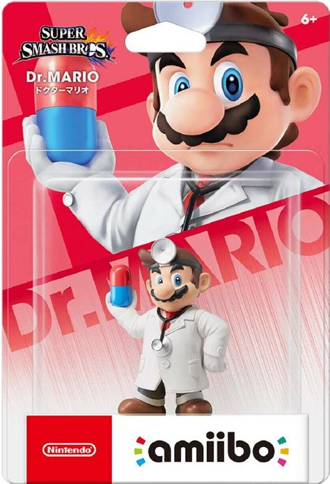 Dr Mario Amiibo Super Smash Bros Series Nintendo Switch Wii U 3ds