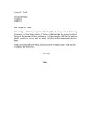 Check spelling or type a new query. Resignation Letters | Letter of Resignation Templates