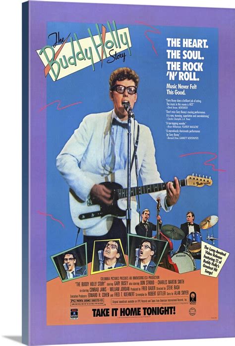 The Buddy Holly Story 1978 Wall Art Canvas Prints Framed Prints