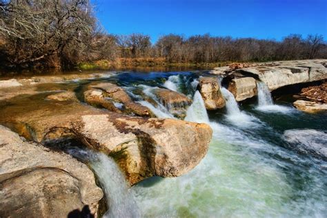 Map compiled by texas state parks staff. McKinney Falls