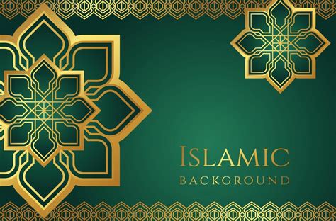 Islamic Background With Decorative Ornament Pattern Vector 9855451