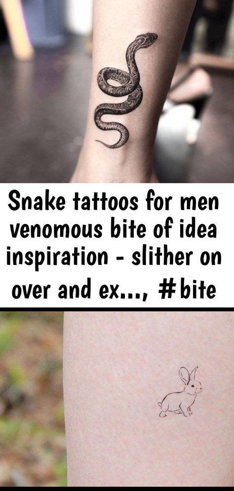 70 Snake Tattoos For Men Venomous Bite Of Idea Inspiration Kulturaupice