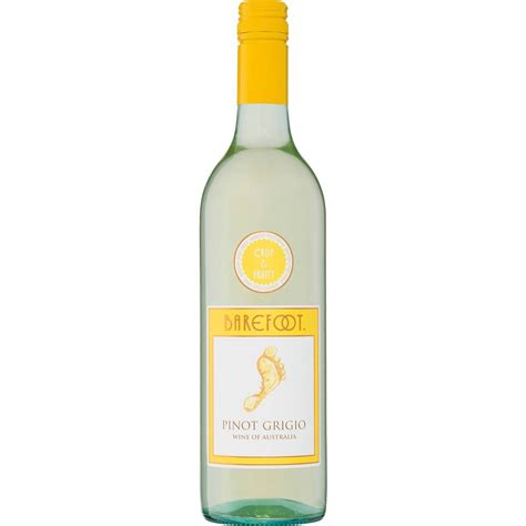 The Barefoot Pinot Grigio 750ml Woolworths