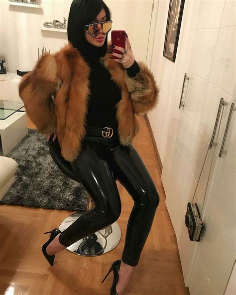 flic kr p fp6rwd sexy girls love to tease with shiny curves fetish fashion fur