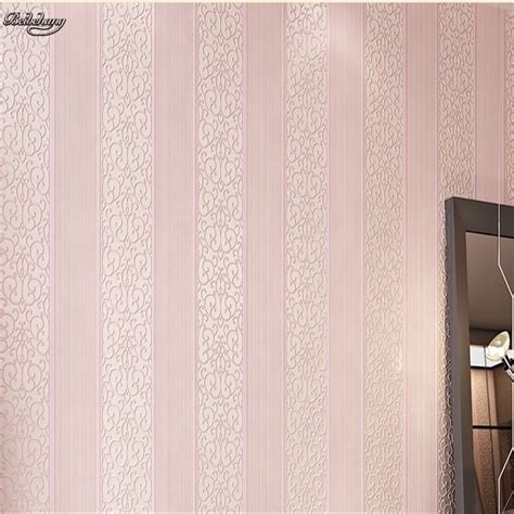 Beibehang Non Woven Three Dimensional Striped Wallpaper Modern European