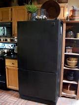 Can You Paint A Refrigerator From White To Black Pictures