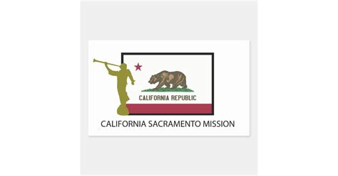 California Sacramento Mission Lds Ctr Rectangular Sticker Zazzle