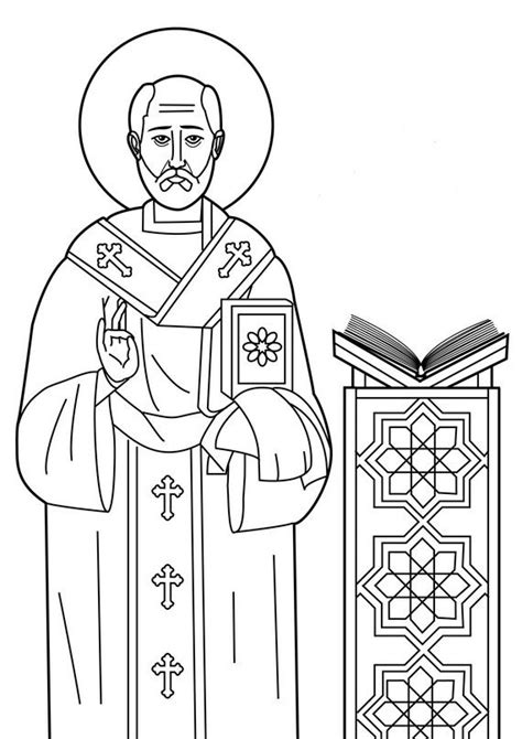 All saints' day printables packet featuring puzzles, coloring pages, a mini book, and more all about saints | real life at home. Catholic Saints and All Saint's Day Coloring Pages | Saint ...