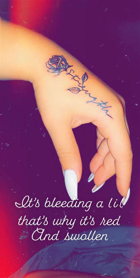 flower tattoo cute tattoos on wrist cute hand tattoos hand tattoos