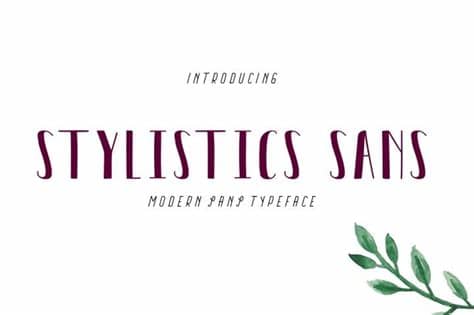 Check it for free with typograph. Stylistics Sans By Moriztype (With images) | Font bundles ...