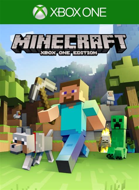 Minecraft Playstation 4 Edition 2014 Xbox One Box Cover Art Mobygames