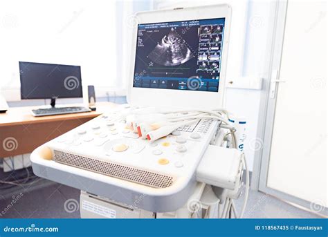 Modern Ultrasound Machine Stock Image Image Of Health 118567435