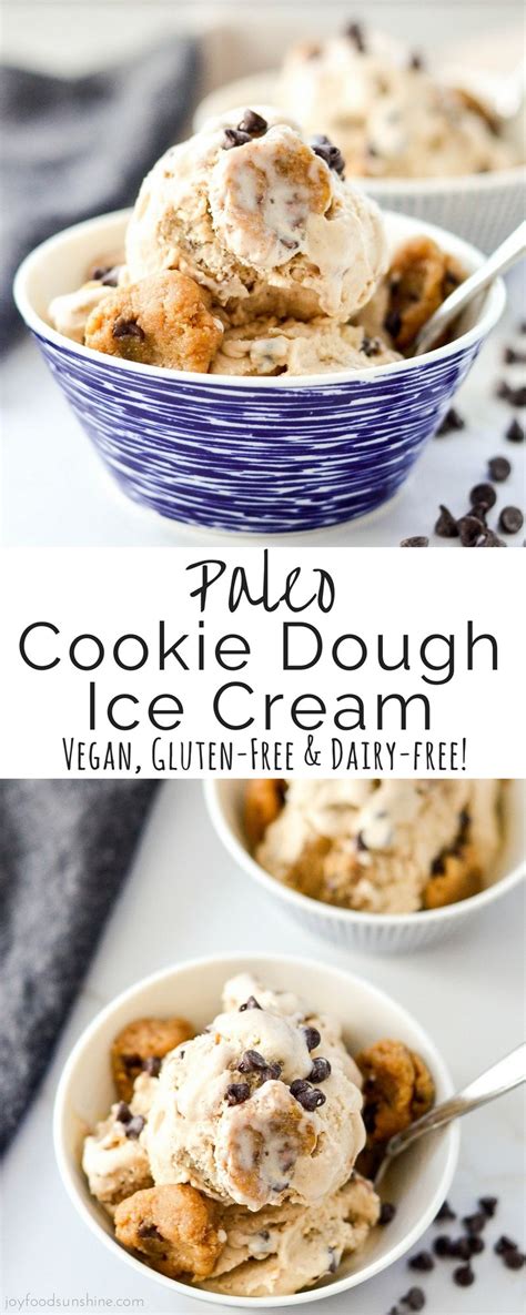 When i'm looking for easy sugar free desserts to make, i look for ones that are quick to prepare. Vegan & Paleo Cookie Dough Ice Cream! A healthy ...