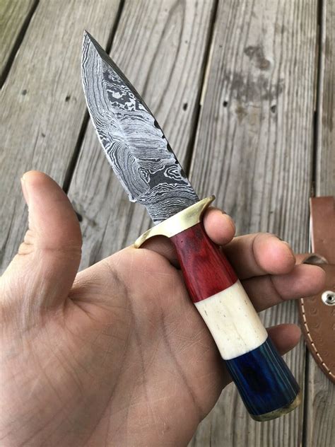 HANDMADE COWBOY EDC KNIFE Shawn Hunting Gear
