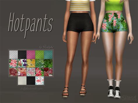 The Sims Resource Trillyke Hotpants