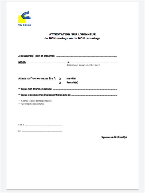 PDF certificat de celibat ou de non remariage Téléphones PDF