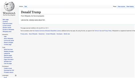 Wikipedia Vandals List Paul Ryan As An Invertebrate And Other Acts Of