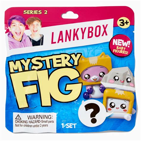 Lankybox™ Series 2 Mystery Fig Blind Bag Styles Vary Claires Us