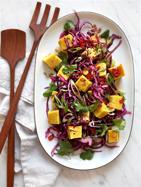 Time 2 hr 15 min. chickpea tofu salad || my new roots | Vegetarian recipes ...