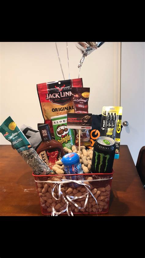 Maybe you would like to learn more about one of these? Birthday gift basket for men | Gift baskets for men ...