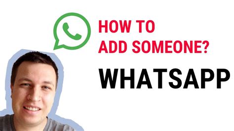 How To Add Someone On Whatsapp Youtube