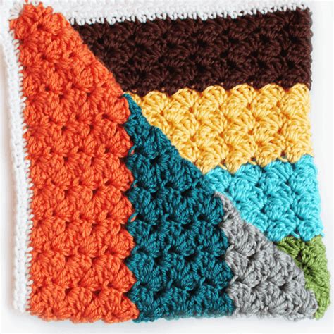 How To Crochet The Blanket Stitch Pattern Easy Crochet Patterns
