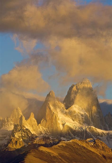 Sunset Fitzroy Massif Patagonia Photograph By Eastcott Momatiuk Pixels