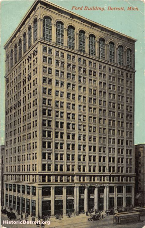 Ford Building Postcards — Historic Detroit