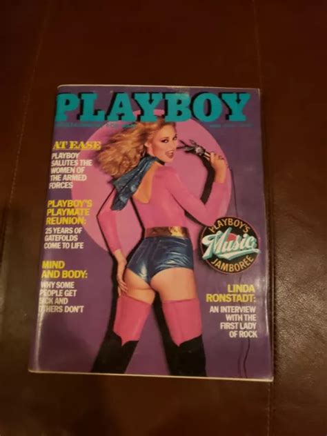 Playboy Magazine April Women Of The Air Force Playmate Liz
