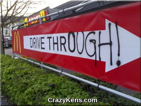 Funny Pictures 15 Drive Through