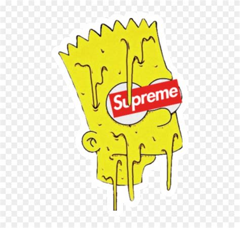Bart Simpson Supreme Png Cartoon Png Supreme Logo Png Bart Simpson Png The Simpson Svg