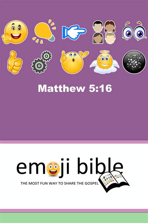 Pin on Emoji Bible Verses