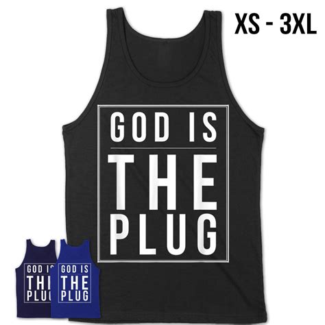 God Is The Plug T Shirt Teezou Store