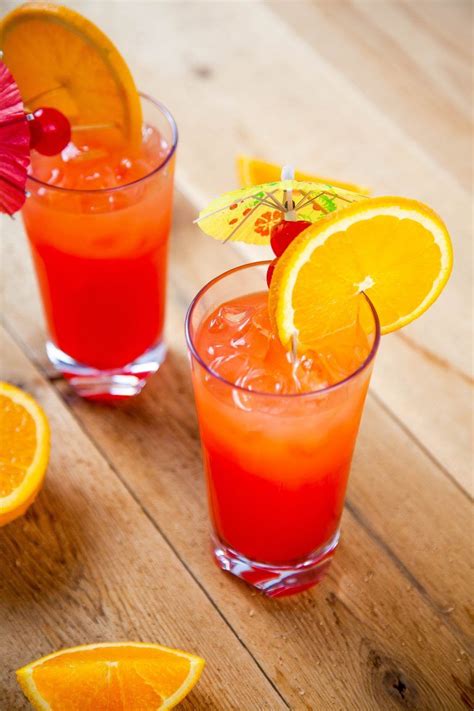 Which one is the healthier? Tequila Sunrise | Recipe | Fruity drinks, Tequila sunrise, Tequila sunrise recipe