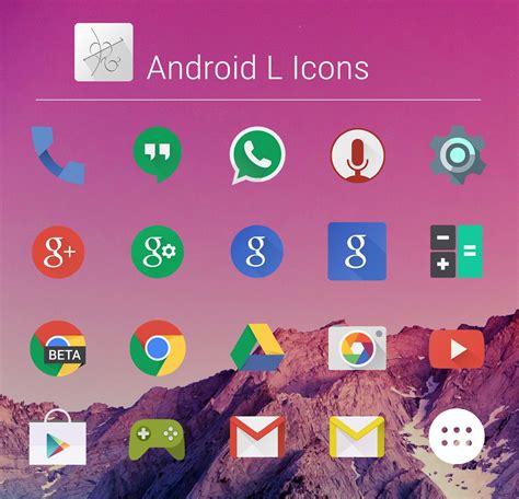 Android L Icons By Dtafalonso On Deviantart