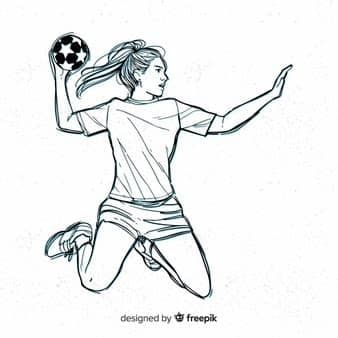 Le handball féminin connaît une popularité moindre comme l'atteste son nombre de licencier ou « quand le milieu du hand, plutôt masculin, dit il y a le hand et le hand baballe. Images Handball | Vecteurs, photos et PSD gratuits