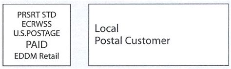 33 Eddm Local Postal Customer Label Label Design Ideas 2020