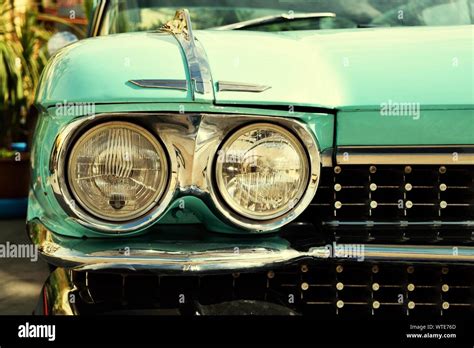 Vintage Car Headlight High Resolution Stock Photography And Images Alamy