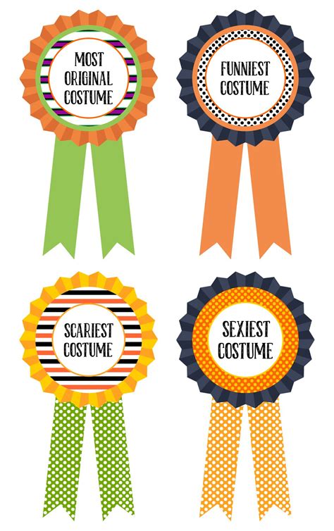 15 Best Halloween Costume Awards Printable Pdf For Free At Printablee