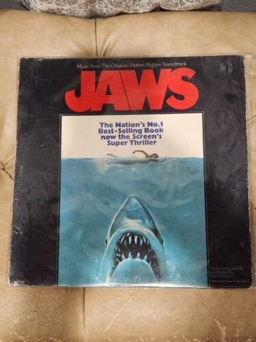 John Williams Jaws Soundtrack 1975 Mca Record Mca 2087 Lp Vinyl Record