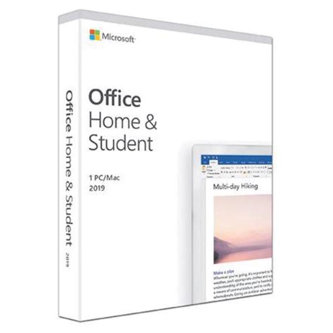 First released in 2018, this program offers a new set of features that are not present in its predecessors, including office 2016 and earlier versions. Buy Microsoft Office Home and Student 2019 + McAfee ...