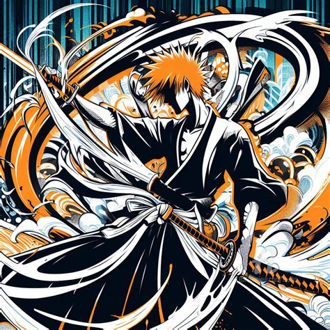 Ichigo Kurosaki Fan Art Beach Digital Arts By Tsuiho Artmajeur