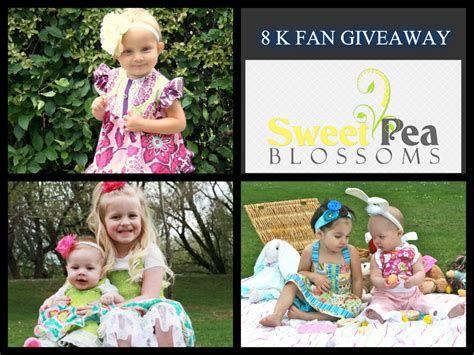 Sweet Pea Blossoms Winners Of Sweet Pea Blossoms 8 K Fan Giveaway