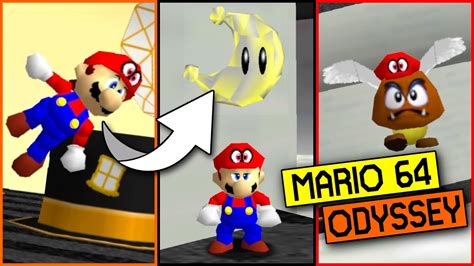 Super Mario 64 Odyssey Super Mario 64 Rom Hack With Cappy Youtube