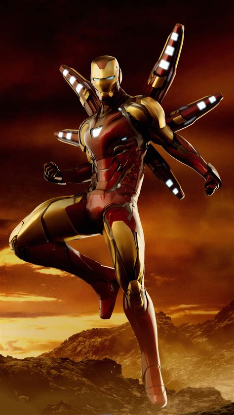 Iron Man Endgame Suit Wallpaper Hd My Web