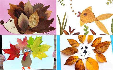 15 Easy And Eye Catching Leaf Craft Ideas For Kids