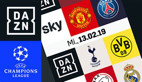 Sky wird ab 2021/22 keine champions league mehr übertragen. Champions-League-Achtelfinale: DAZN zeigt BVB und Schalke ...