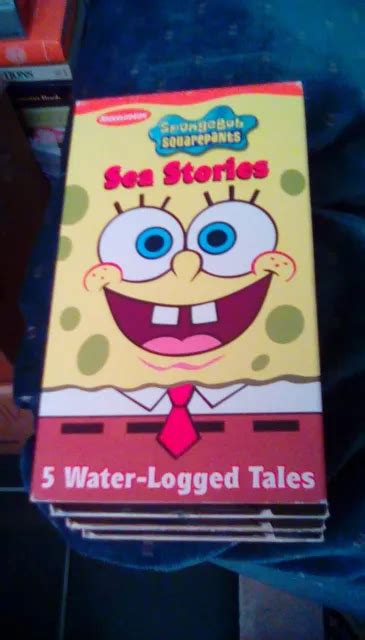 Spongebob Squarepants Sea Stories 2002 Vhs For Sale Picclick