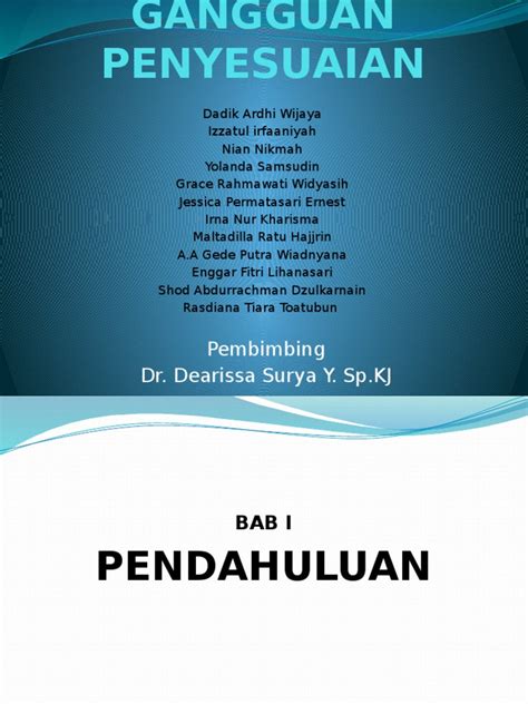 Gangguan meaning and indonesian to english translation. Referat Gangguan Penyesuaian